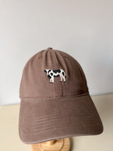 Load image into Gallery viewer, “Cow + Wisconsin” Double Embroidered Cap
