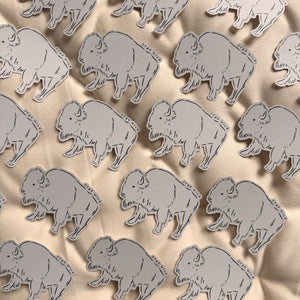 Bison "Stay Wild" - Kraft Sticker