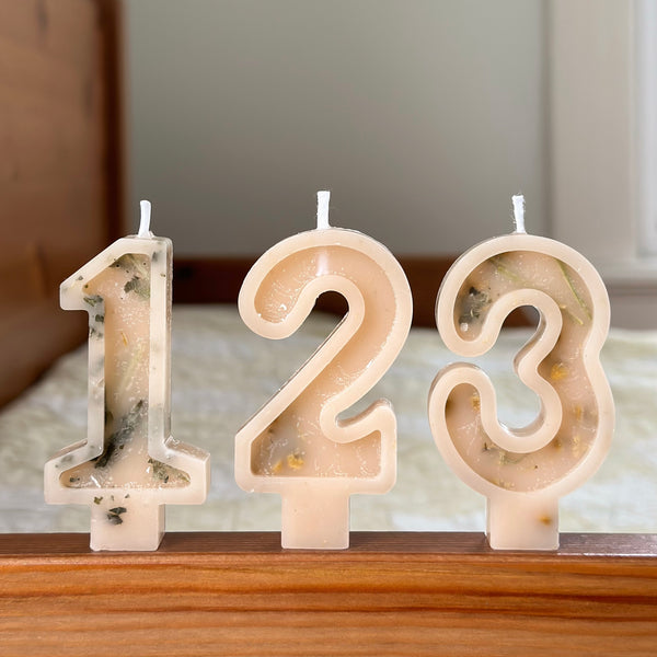 Number Birthday Candles - Necter