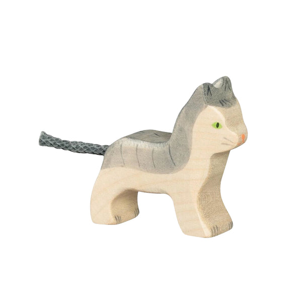 Cat, Grey | Holztiger Wooden Toy
