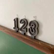 Load image into Gallery viewer, Number Birthday Candles - Cement
