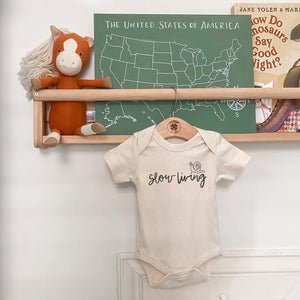 "Slow Living” Onesie PRE-ORDER