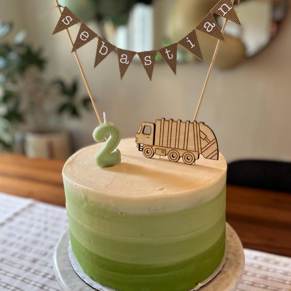 Number Birthday Candles - Seafoam