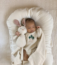 Load image into Gallery viewer, “Carrots&quot; Embroidered Wrap Onesie
