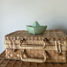 Load image into Gallery viewer, Rubber Origami Boat - Mint
