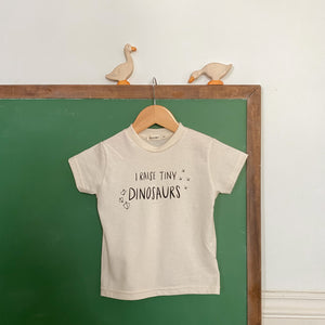 "I Raise Tiny Dinosaurs" Kid Tee