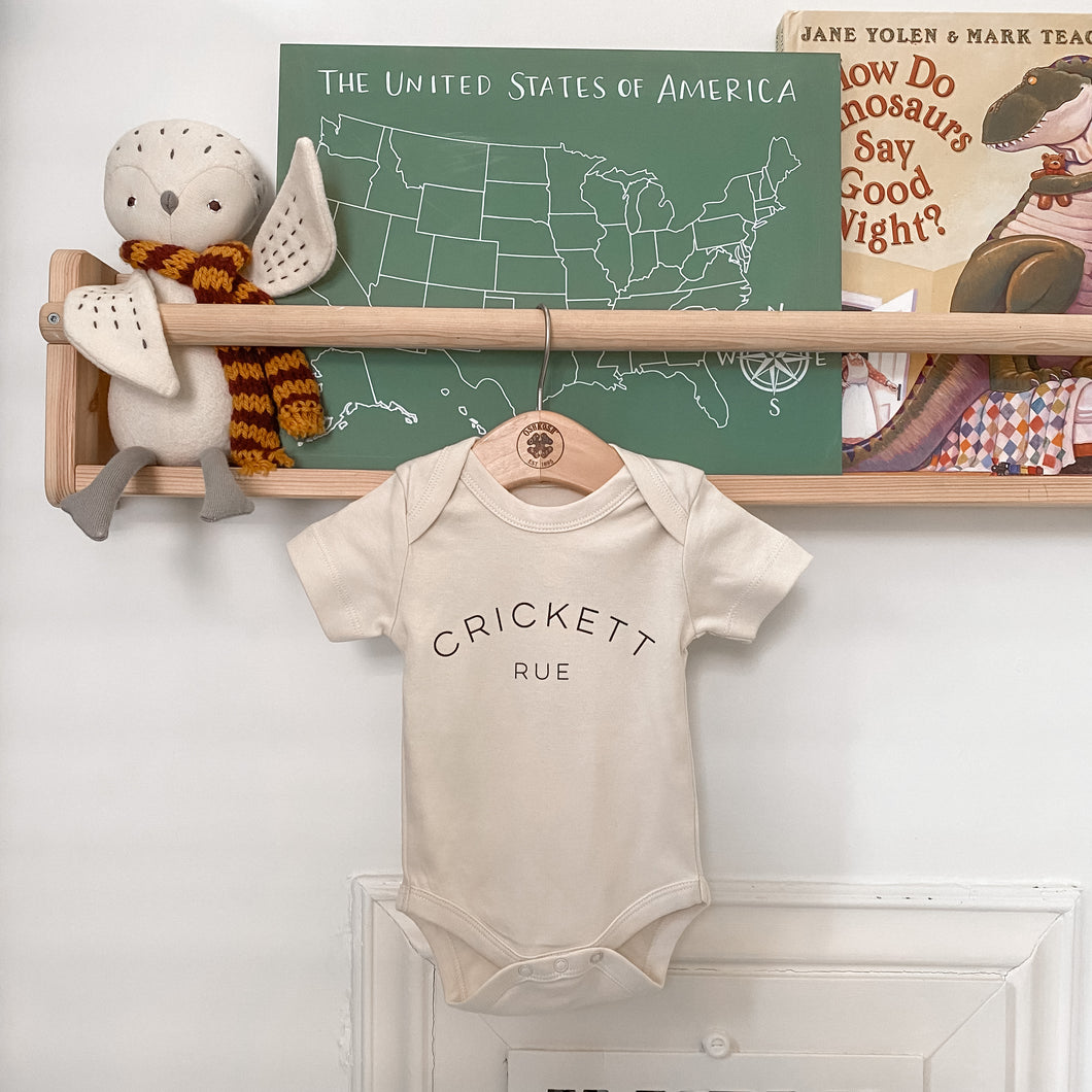 Baby One-Piece Bodysuit Display Plastic Hangers 