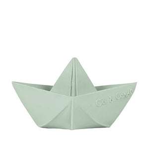 Rubber Origami Boat - Mint